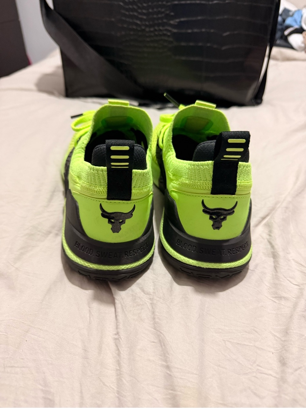 Under Armour Project Rock 4 Training Shoes Womens 8.5 - Picture 3 of 5